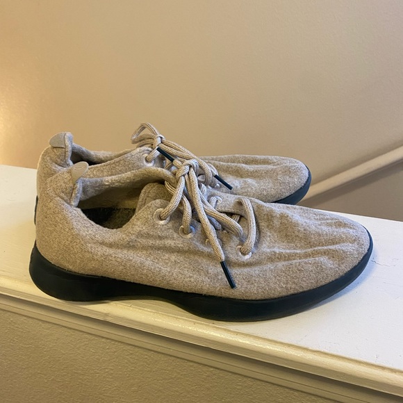 ALLBIRDS Kotare Sand Navy Blue Sole Wool Runners Sneakers Size 9 $125 - Picture 2 of 7